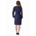 Embroidered dress "Navy Petrykivka Style"